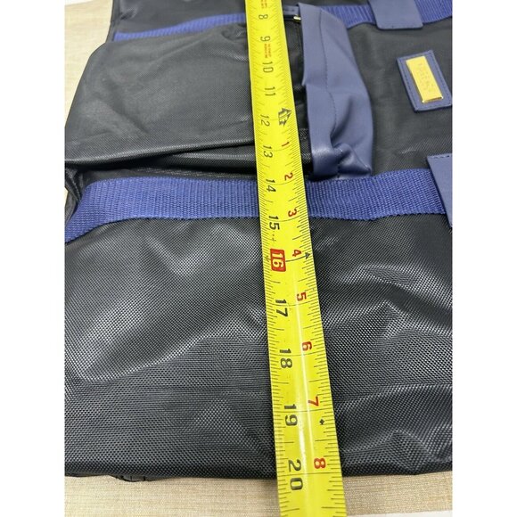 Versace Parfums Gym/Weekender Black Blue Duffle Bag NWOT - Picture 4 of 5